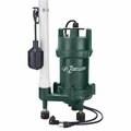 Orfebreria 1 HP Zoeller 2535 gph Cast Iron Tethered Float Switch Grinding Pump OR3310302